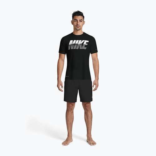 Herren T-Shirt Nike Hydroguard Ocean Merge black