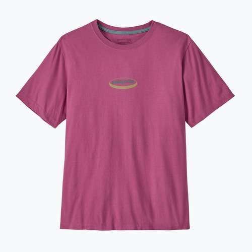 Shirt Herren Patagonia '95 Oval Logo faded magenta
