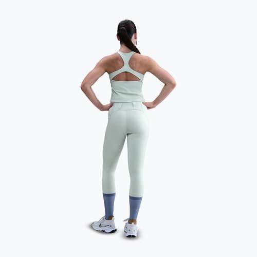 Shirt Damen Nike Trail Medium Support Sports Bra Tank Top light silver