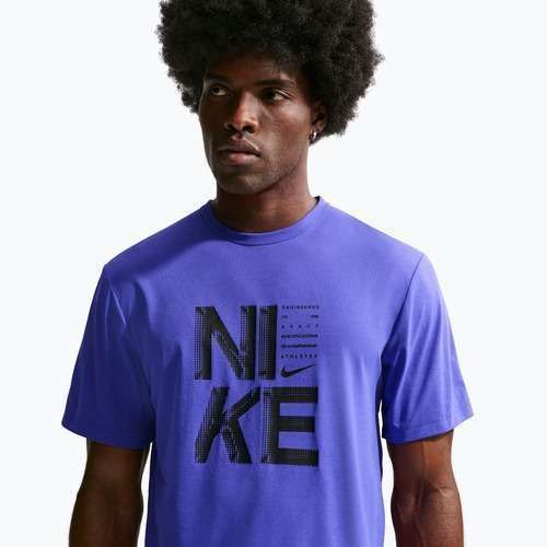 Trainings-T-Shirt Herren Nike Hyverse Dri-Fit Persian violet/black