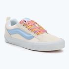 Vans Knu Skool übergroße Spitze weiß/blaue Schuhe