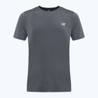 Herren New Balance Race Day graphitfarbenes Laufshirt