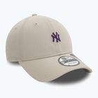Basecap New Era Repreve Mini Logo 9FORTY New York Yankees light beige