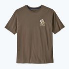 Herren Patagonia Balance Bio-Friedenssamen / Marlow braun t-shirt