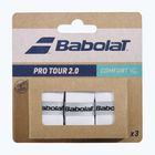 Griffbänder für Tennisschläger Babolat Pro Tour 2.0 3 Stk. white