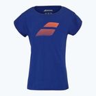 Shirt Kinder Babolat Exercise Cotton Jr sodalite blue