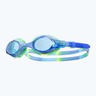 TYR Swimple Tie Dye Non-Mirrored blau/blau/grün Schwimmbrille für Kinder