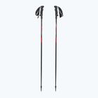 Skistöcke LEKI Hot Shot anodized black/eloxal gray/eloxal red