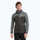 Salewa Herren Fleece-Sweatshirt Puez Melange PL FZ Hoody grau 00-0000027386