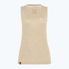 Damen-Trekking-Shirt Salewa Puez Graphic Dry Tank beige 00-0000027482