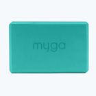 Yoga-Block Myga Foam Block turquoise