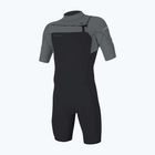 Herren Schwimm-Neoprenanzug O'Neill Hammer 2mm Chest Zip SS Spring IS6 tempered steel/smoke/smoke