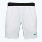 Herren Tennisshorts Mizuno Mugen 8 In Amplify weiß