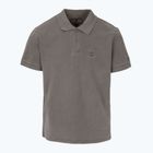 Herren Pitbull Washed Polo Shirt dunkelbraun