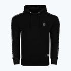 Herren Octagon Stripe Hoodie schwarz