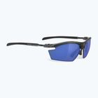 Sonnenbrille Rudy Project Rydon crystal ash/multilaser deep blue
