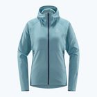Damen-Trekking-Sweatshirt Haglöfs Skuta Hood blau 605072