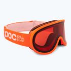 Kinder-Skibrille POC POCito Retina Jr S2 fluorescent orange/partly sunny light orange