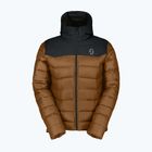 Isolierte Jacke Herren SCOTT Insuloft Warm black/bread brown