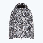 EA7 Emporio Armani Ski Kitzbuhel Softshell Damenjacke weiß animalisch