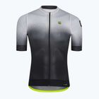Herren Alé Gradient Radtrikot schwarz und weiß L22144400