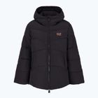 Jacke Damen EA7 Emporio Armani Train Logo Series Extra Padded Tape black