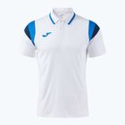 Herren-Tennisshirt Joma Terra Polo white/royal