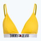Tommy Hilfiger Triangle Rp gelbes Badeanzug-Oberteil