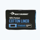 Sea to Summit Premium Baumwolle Reise Schlafsack Liner navy blau ASTDOSNB