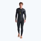 Herren Triathlon Neoprenanzug 2XU Propel:1 schwarz/ambition MW4991C