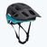 UVEX Fahrradhelm React schwarz/teal matt