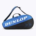 Tennistasche Dunlop FX-Club 10 RKT black/blue