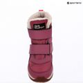 Kinderschuhe Jack Wolfskin Polar Bear-B Texapore Mid Vc raisin 10
