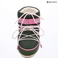Moon Boot Icon Low Space Racing Damen Schneestiefel waldgrün/silber/rosa 10