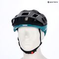 UVEX Fahrradhelm React schwarz/teal matt 10