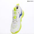 Volleyballschuhe Mizuno Wave Momentum Elite Mid white/lightning yellow/dazzling blue 9