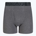 Herren Unterhosen Under Armour Perf Cotton 6" 3 Stk. carbon black/galaxy black 2