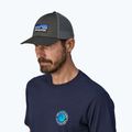 Patagonia P-6 Logo LoPro Trucker Baseballkappe schmieden grau 3