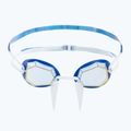 Zoggs Diamond Titanium blau/weiß/spiegelvergoldet Schwimmbrille 2