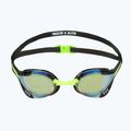 TYR Tracer-X Elite Racing Verspiegelt schwarz/kalk Schwimmbrille 2