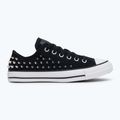 Chuck Taylor All Star Studded schwarz/silbern/weiß Kinderturnschuhe 2