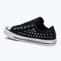 Chuck Taylor All Star Studded schwarz/silbern/weiß Kinderturnschuhe 3