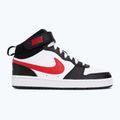 Schuhe Nike Court Borough Mid 2 white/white/black/university red 2