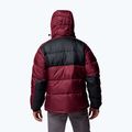 Gefütterte Jacke Herren Columbia Pike Lake II Hooded rich wine/black 3
