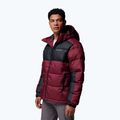 Gefütterte Jacke Herren Columbia Pike Lake II Hooded rich wine/black 4