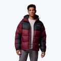 Gefütterte Jacke Herren Columbia Pike Lake II Hooded rich wine/black 5