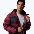 Gefütterte Jacke Herren Columbia Pike Lake II Hooded rich wine/black 8