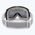 Skibrille Damen Giro Moxie white & grey chute/ cobalt/ yellow 4