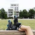 Inline-Skates Herren K2 Trio LT 1 schwarz-orange 3H6/11/85 9