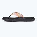 Damen Teva Voya Flip flip flops magischer Pfirsich Blüte 10